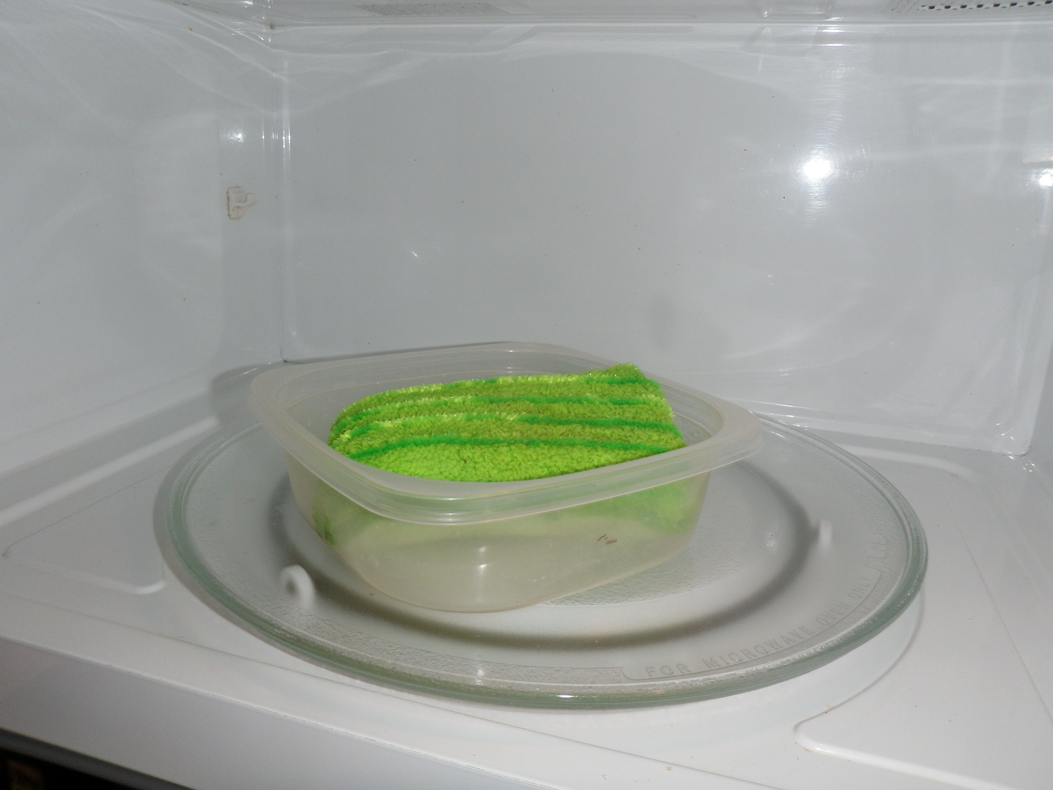 sterilize sponge in microwave