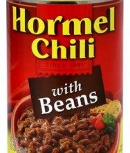 Hormel Chili with beans