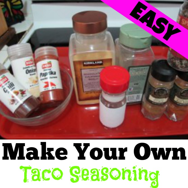 Homemade Taco Seasoning – Easy and Cheap