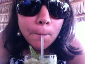Sipping Frozen Mojito