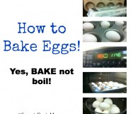 Baking Eggs