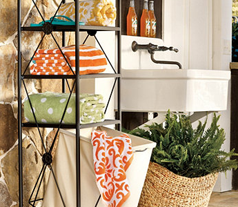 Pool Towel Shelf