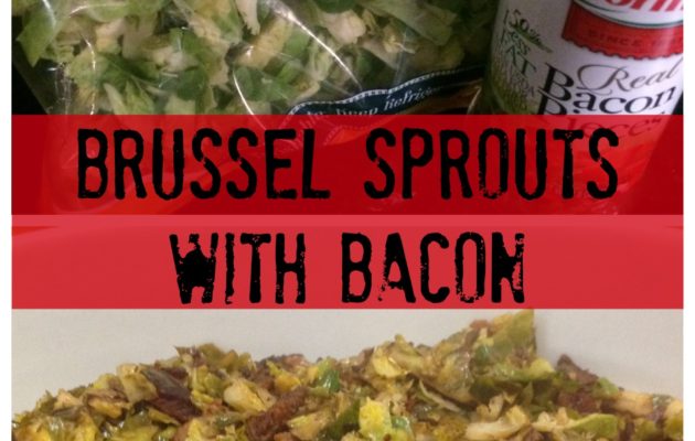 Brussel Spouts with Bacon