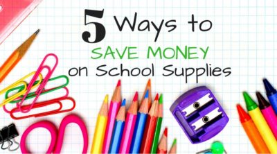 Save Money on School Supplies
