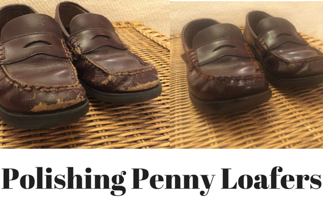 Polishing Penny Loafers