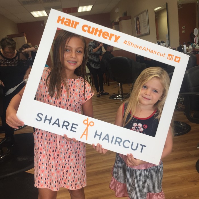 Share a Haircut at Back to School