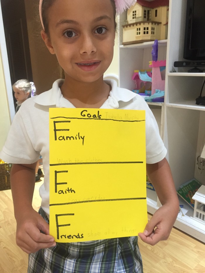 Setting Goals with Kids