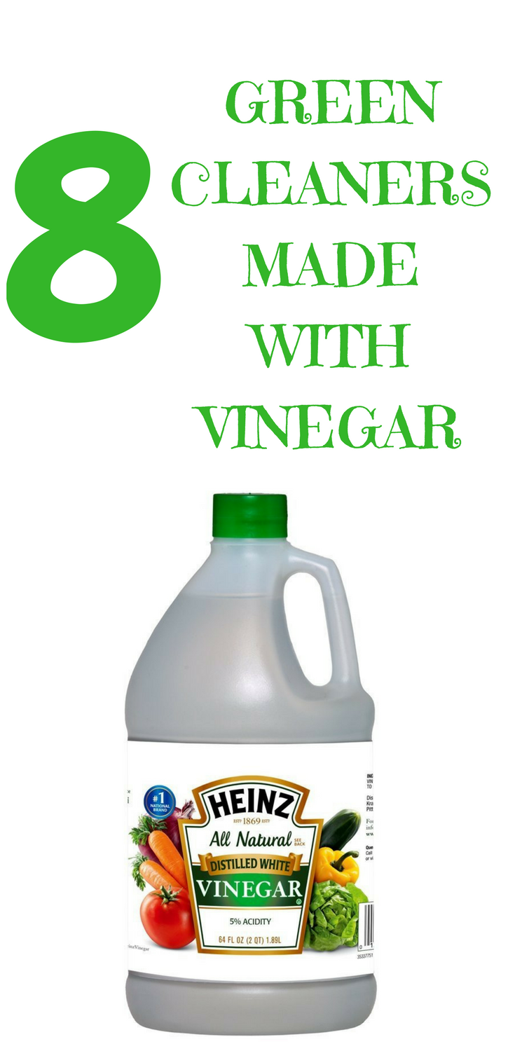 green cleaners made with vinegar