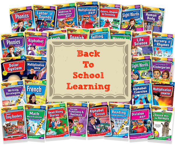Rock ‘N Learn Videos are Excellent Tools for Back to School Learning