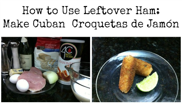 How to Use Leftover Ham to Make Cuban Croquetas