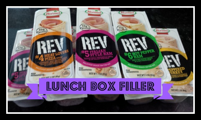 School Lunch Idea: Hormel REV Wrap