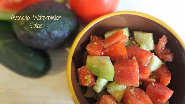 Avocado Watermelon Salad Recipe