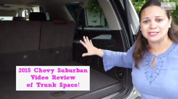 2015 Chevy Suburban Trunk Space Review