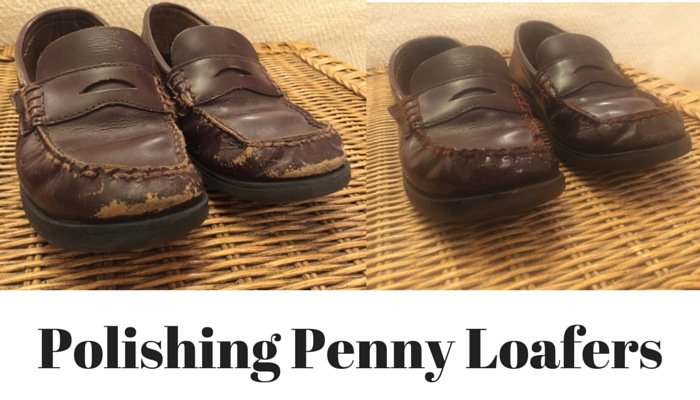 How to Polish Penny Loafers