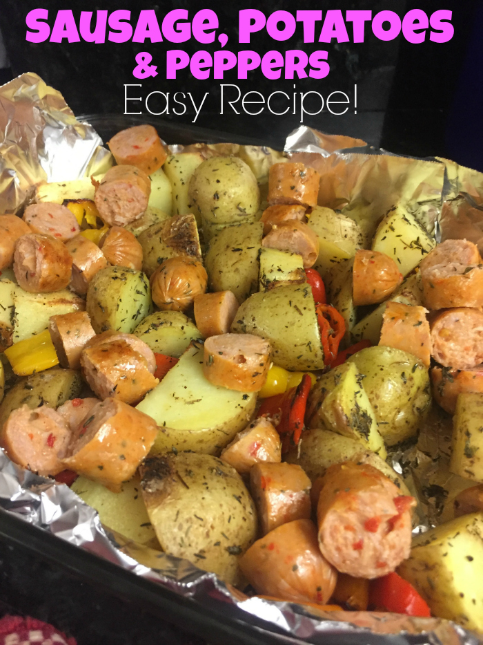 Sausage, Potatoes and Peppers Recipe