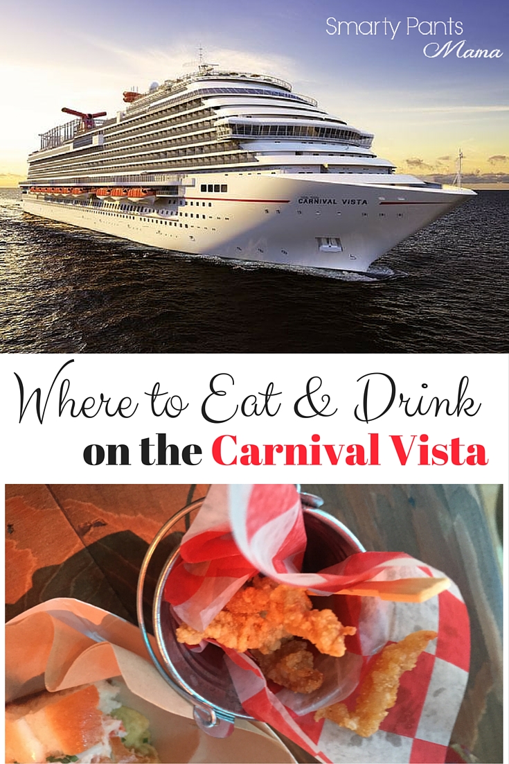 Carnival Vista Dining Guide