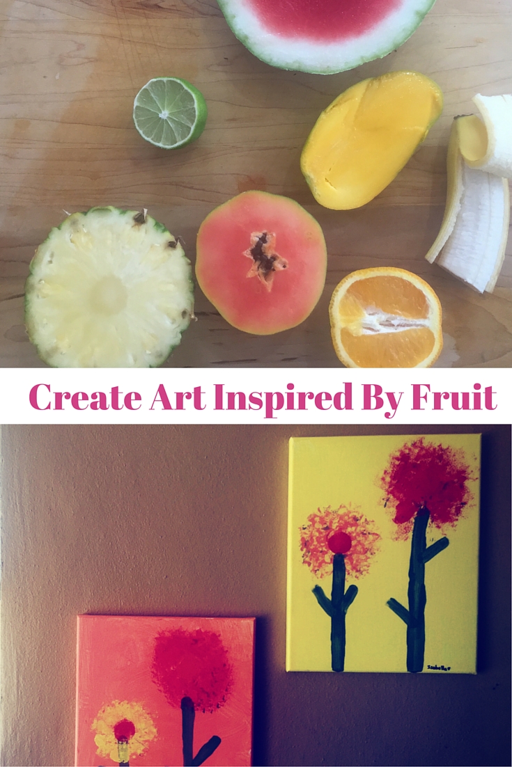 Tropical Inspired Art Project for Kids